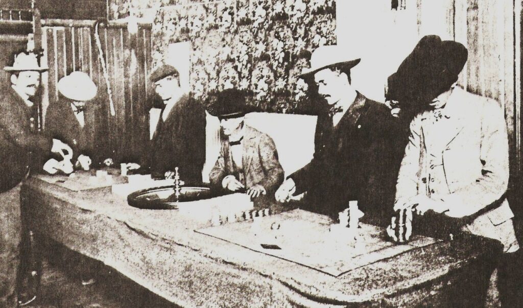 미국 서부 시대 룰렛 테이블